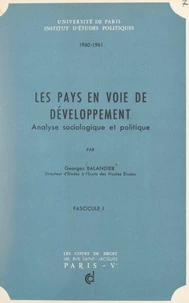 Les pays en voie de développement (1)