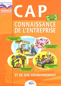 Connaissance de l'entreprise et de son environnement CAP Cuisine et restaurant