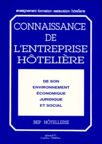 Connaissance de l'entreprise hôtelière
