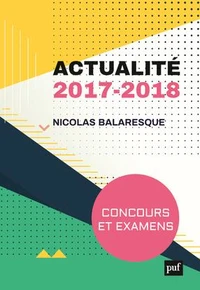 Actualité 2017-2018