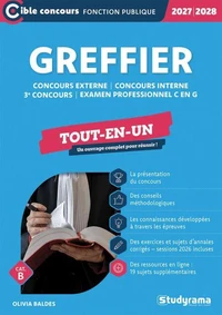 Greffier - Tout-en-un (Catégorie B - Concours)