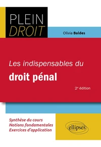 Les indispensables du droit pénal