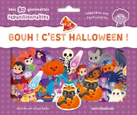 Bouh ! C'est Halloween ! - Ma pochette de gommettes repositionnables