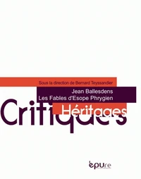 Les Fables d'Esope Phrygien