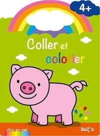  Ballon - Coller et colorier Cochon.