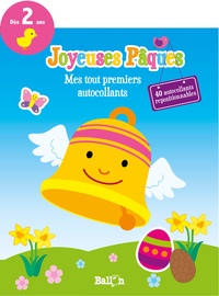  Ballon - Joyeuses Pâques - Mes tout premier autocollants.