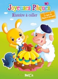  Ballon Media - Joyeuses Pâques - Le lapin de Pâques et ses amis.