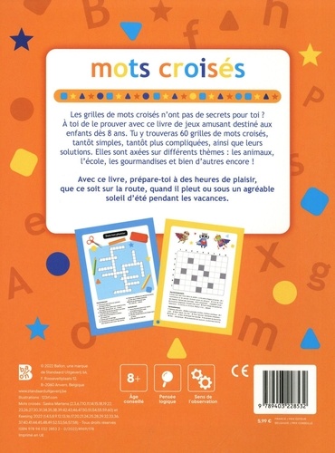 Mes premiers mots croisés de Ballon - Grand Format - Livre - Decitre
