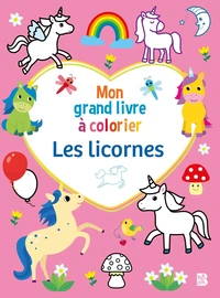 Mon grand livre à colorier les Licornes