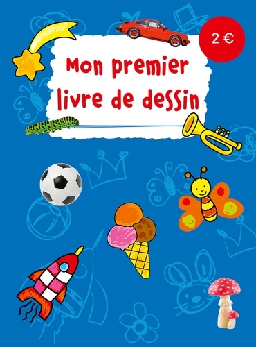  Ballon - Mon premier livre de dessin Chenille et trompette.