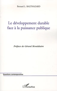 Le développement durable face à la puissance publique