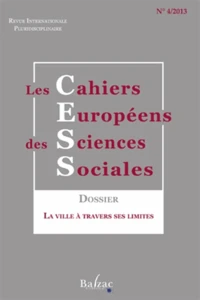 La ville à travers ses limites