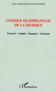 Lexique quadrilingue de la musique