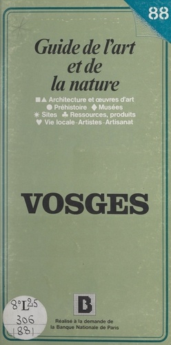 Guide de l'art et de la nature. Vosges