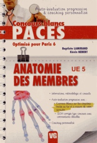 Baptiste Lamirand et Kévin Hebert - Anatomie des membres UE 5 - Optimisé pour Paris 6.