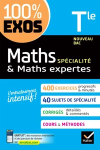 Maths & Maths expertes spécialité Tle
