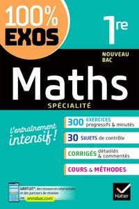 Maths spécialité 1re Nouveau Bac