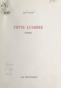 Cette lumière