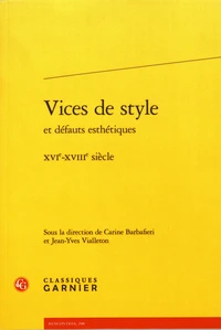 Vices de style et défauts esthétiques