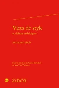 Vices de style et défauts esthétiques