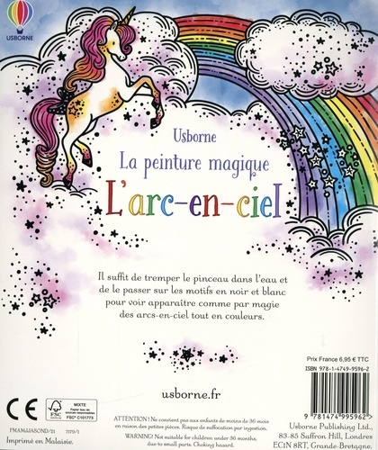 L'arc-en-ciel. Avec 1 pinceau