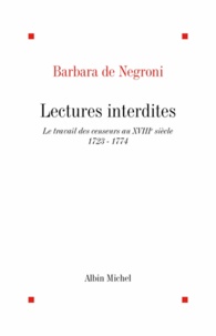 Barbara de Negroni et Barbara de Negroni - Lectures interdites.