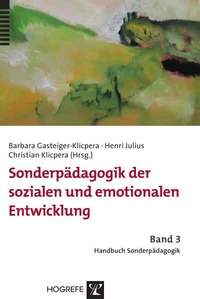 Sonderpädagogik der sozialen und emotionalen Entwicklung