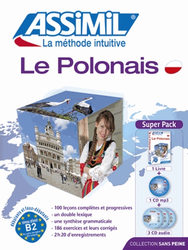 Superpack Polonais  avec 4 CD audio