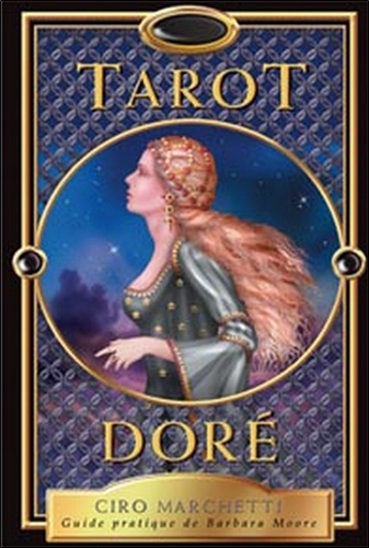 Barbara Moore - Tarot doré - Le livre et le jeu.