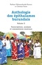 Barbara Ndimurukundo-Kururu et Christian Pariot - Anthologie des épithalames burundais Volume II - Transcriptions, analyses et commentaires musicaux.