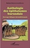 Barbara Ndimurukundo-Kururu - Anthologie des épithalames burundais - Ouvrage bilingue kirundi-français.