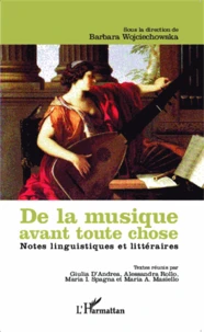 De la musique avant toute chose