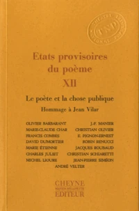 Etats provisoires du poème