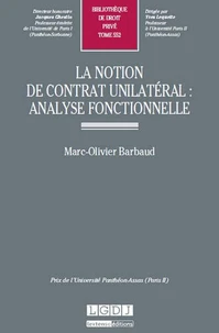 La notion de contrat unilatéral