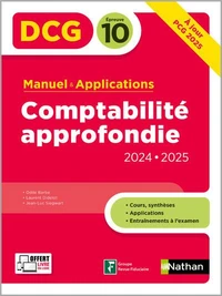 Comptabilité approfondie DCG 10