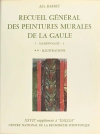Recueil général des peintures murales de la Gaule (1.2) : Province de Narbonnaise, Glanum (Illustrations)