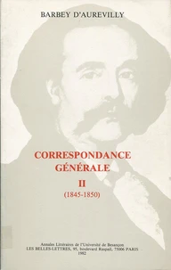 Correspondance générale