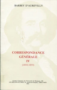 Correspondance générale
