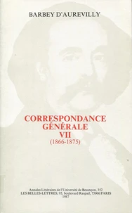 Correspondance générale