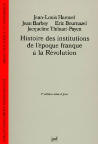 Histoire des institutions