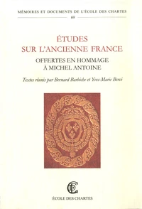 Etudes sur l'ancienne France