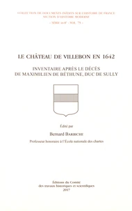 Le château de Villebon en 1642
