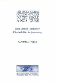 Les économies occidentales du XIXe siècle à nos jours