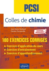Colles de chimie PCSI