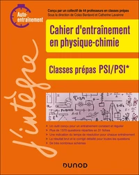 Cahier d'entraînement en physique-chimie