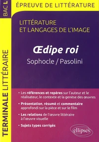 Littérature et langages de l'image Tle L