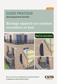 Bardage rapporté sur ossature secondaire en bois
