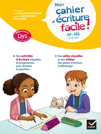 Mon cahier d'écriture facile !
