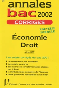Economie-Droit Serie Stt. Corriges 2002