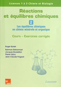 Réactions et équilibres chimiques